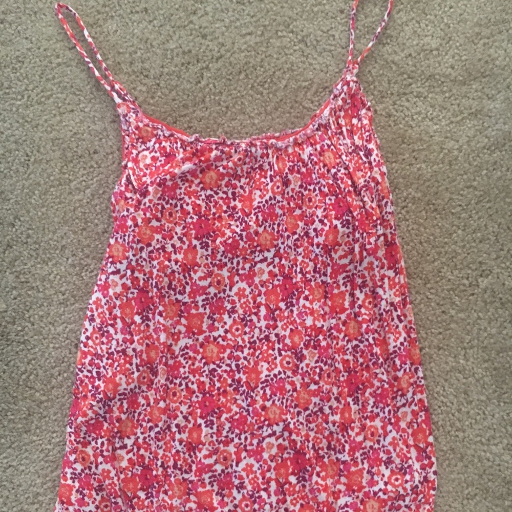 Old Navy Pink floral tank